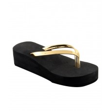Shoe Lab Gold Slippers