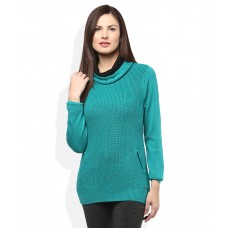 Madame Green High Neck Sweater