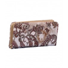 Speed Dot Maroon Clutch