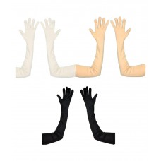 Savicent Multicolor Cotton Full Hand Gloves - Set of 3 Pair