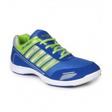 Columbus Green Meshtextile Running Sport Shoes