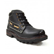 Zoot24 Black Faux Leather Boot