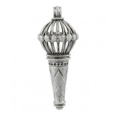 Orosilber Silver Plated Bajrangi Bhaijaan Styled Hanuman Pendant Without Stone