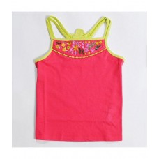 uti Nati back flower patch embroidery dress