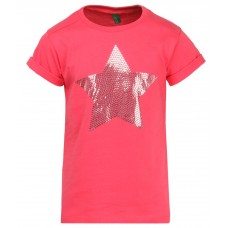 United Colors Of Benetton Pink Printed T-Shirt