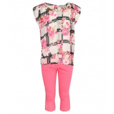 Peppermint Pink Capri Set