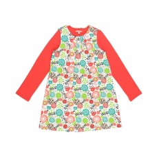 Nauti Nati Cotton Printed  Beige SET For Kids