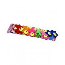 Lexuva Rubber Hairband - 48 Pieces