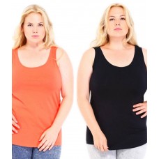 Phalin Multicolor Cotton Tops - Pack of 2