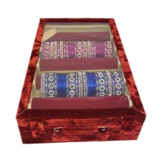 LNC Maroon Designer Jewellery Box
