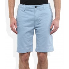 Levis Blue Solid Shorts